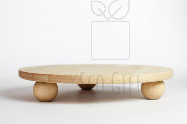 patera drewniana boho naturalna bukowa zero waste ecogift.pl słodki stół