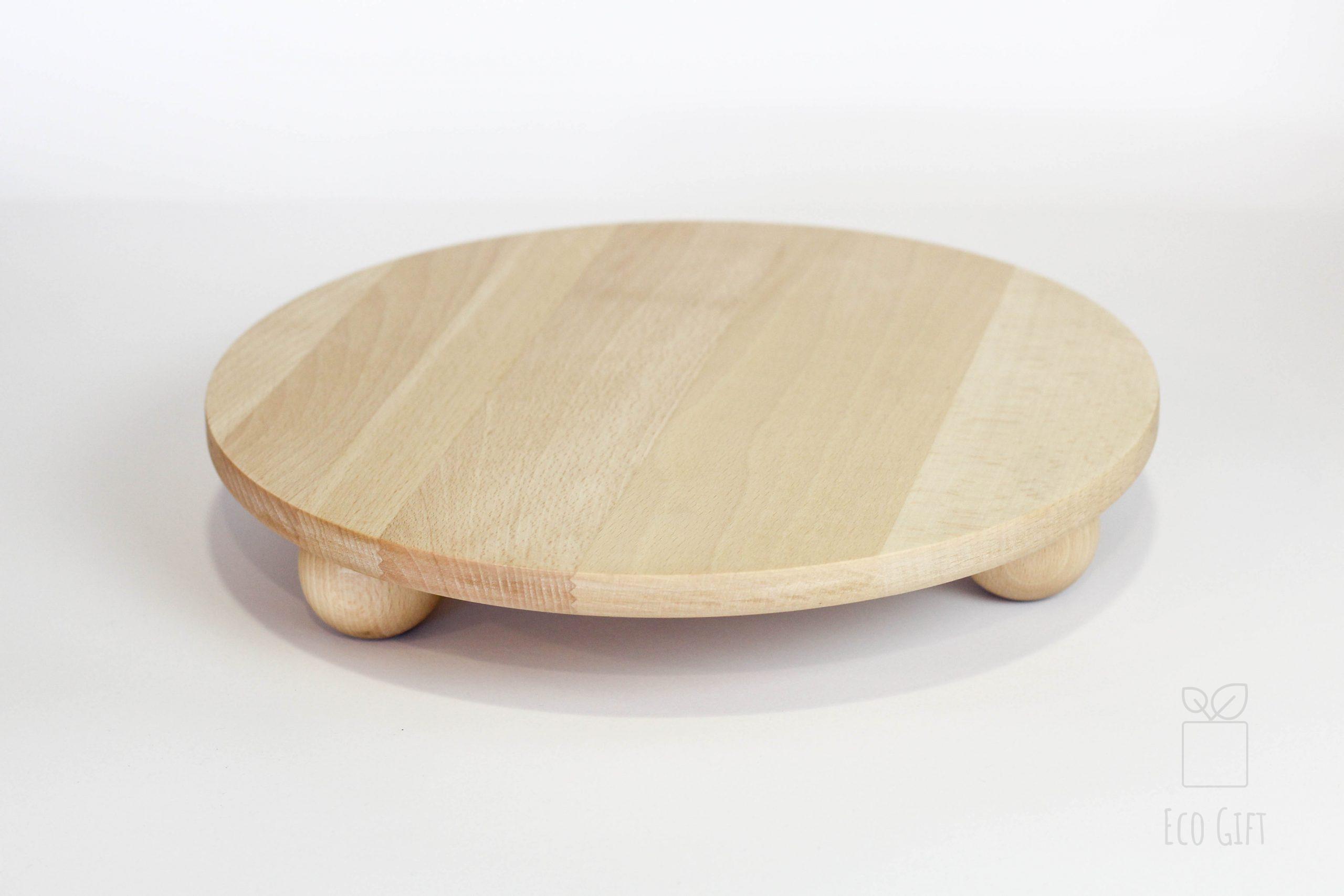 patera drewniana boho naturalna bukowa zero waste ecogift.pl słodki stół