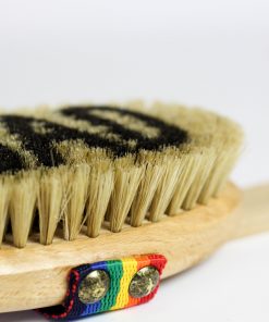 szczotka do kąpieli delikatna tęczowy uchwyt ekologiczna naturalna ecogift.pl