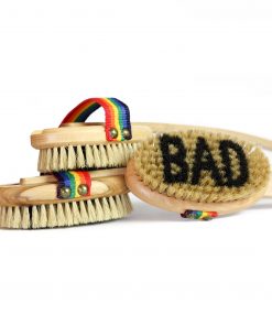 szczotka do kąpieli delikatna tęczowy uchwyt ekologiczna naturalna ecogift.pl