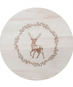 deska z jeleniem eco gift eko prezent prezent dla myśliwego prezent dla leśniczego