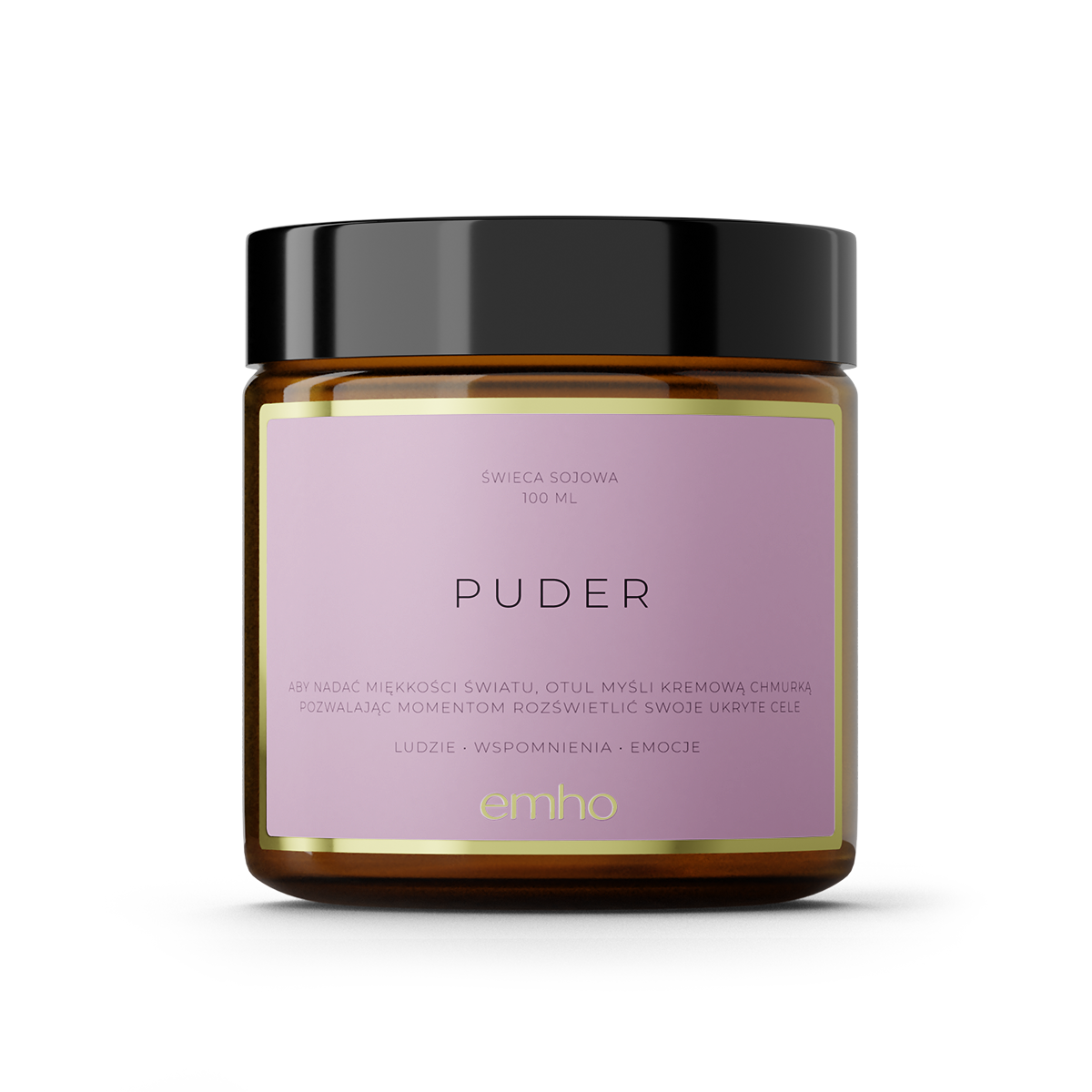 świeca sojowa puder eko prezent ekologiczna naturalna ecogift.pl
